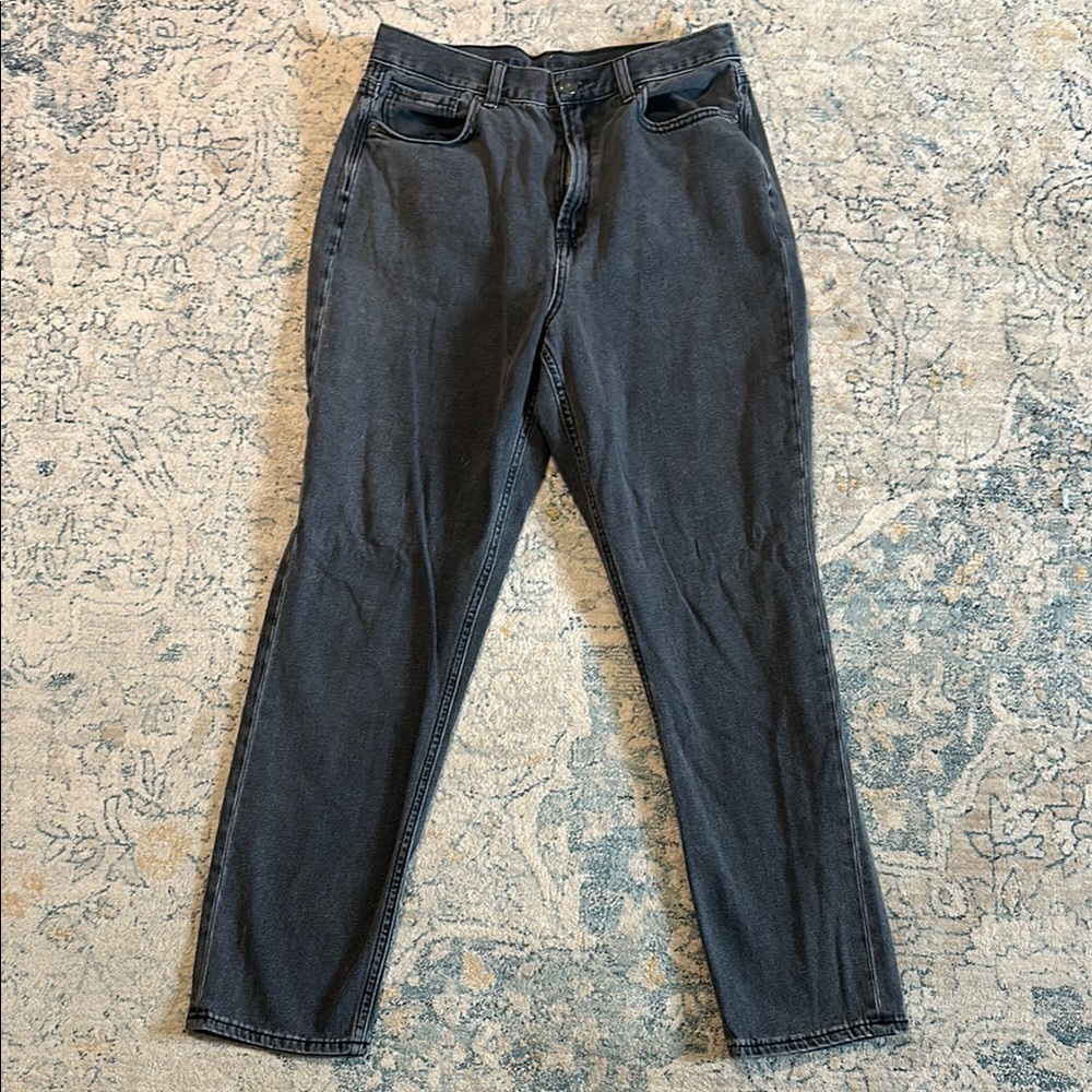 American Age Black Straight Leg Denim